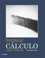 eBook | Cálculo varias variables | Autor:Thomas | 12ed | Libros de Matemáticas