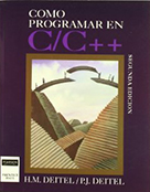 Libro | Cómo programar en c/c++ | Autor:Deitel | 2ed | Libros de Computación