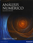Análisis numérico | Autor: Timothy Sauer | 2ed | Libros de matemáticas
