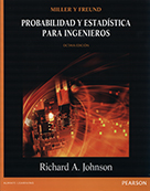 Libro/eBook | Probabilidad y Estadística para Ingenieros | Autor: Johnson | 8ed | Libros de Matemáticas