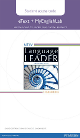 New Language Leader Intermediate eText and MyEnglishLab Online Access Code